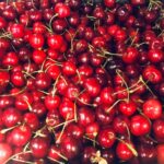 Alice Waters Instagram - In a cherry moment now! Got these cherries at the Ferry Plaza Farmer’s Market from Largier Farm. I wait all year to taste them and thank John who grows them. It is strict seasonality that excites me because that is the only time when aliveness ripeness happens.