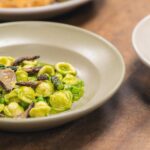 Alice Waters Instagram - Alice is very into spring. She wrote ‘Celebrating Spring’ on our menu because it’s the last moment of peas, favas, morels, asparagus and she wants to express how fleeting and special such things are. Last night, she was thanking our cooks for honoring the season so well and serving our guests delightful, wholesome meals. It’s indeed a special time here at LULU. We look forward to welcoming you in for an evening spring supper and a nourishing meal in our beautiful courtyard. These longer days are a true blessing, as we get to dine together – al fresco under the setting sun. . . . Photos: @jayevan_photography BTS video: @jessemcb1971 #westwoodvillagefarmersmarket #westwoodvillage #laeats #hammermuseum #losangelesfood #alicewaters #ucla #uclaalumni