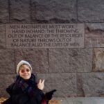 Alice Waters Instagram - This photo was taken about ten years at the FDR Memorial in DC. When I thought about today, it was the only photo that expressed my hopes: we could fall in love with nature again through food! That is how it happened to me!