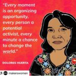 Alice Waters Instagram - I have such admiration for Dolores Huerta! Nothing better to post on the 4th of July than a farm worker activist in her 90's and an ambassador of public education in California appointed by our Superintendent of Schools Tony Thurmond!