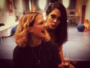 Alicia von Rittberg Instagram - 💘love is in the air!
Shootingday 31 #RateYourDate with wonderful @nilam.farooq