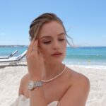 Alicia Agneson Instagram – Never without my @breitling 
Last weeks Vanity Fair x IHG lunch, wearing the chronomat ‘32 – my go to timepiece during the film festival 🦋 #SquadOnAMission