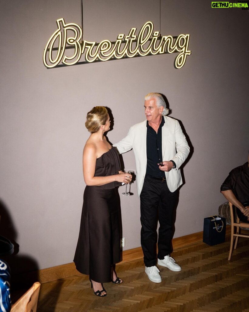 Alicia Agneson Instagram - An unforgettable evening with my @breitling family, celebrating the launch of Navitimer 36 & 32. Beyond impressed by their ethical and responsible watchmaking. I believe that Breitling is about so much more than just timekeeping, it’s about marking down those significant moments that happens throughout life. Last night was a moment just like that! #SquadOnAMission #navitimer