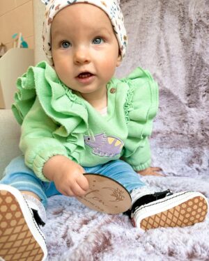 Alicia Banit Instagram - 10 months with our angel!

Plus 6 days woops. But Double digits! Time is flying and I want it to slow down but holy moly this age is fun! She’s discovering new things what feels like daily, she basically has conversations with us, I could swear she says no and she very clearly shows us she isn’t keen on something when she growls. Yes growls. Grrr. It’s hilarious. Her fav mode of transportation is diving headfirst to the floor and rolling, she absolutely wants to walk over crawl, she shakes her head for laughs and Eskimo kisses, clicks her tongue and revs her voice like a motorbike. The girl does not sit still, anything we touch she must also touch, she is SO inquisitive, the cheeky thing has started to climb out of her high chair and my gosh her squishy face smile is EVERYTHING! The squeals and throwing her hands up when she sees her grandparents melts my heart and man that ten month let’s cling to mum thing is REAL! But honestly, I’m cool with it 😍. Oh she’s also started dancing to music. We have a dancer ladies and gents. Lord help us 😂 (but also yay 😁)
