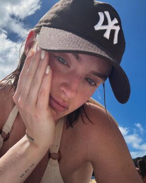 Alicia Moffet Instagram - another day another freckle sesh