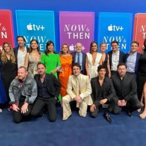 Alicia Sanz Instagram - This cast is a dream and we had the best time celebrating the global premiere of #NowandThen last night 💥 

May 20 on @appletvplus @bambuprodu