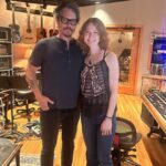 Alicia Witt Instagram - this happened today ✨ the extraordinary @johnboymusic not only honored me by writing a song with me for my upcoming christmas record, but today, he made a special trip and drove all the way to nashville to SING VOCALS on it!! i love this song we made so much. it’s one of a kind and irreverent and has that immediately identifiable john paul white lilt to it. and now to have one of my favorite voices - one that i’ve listened to thru countless road trips, runs, daily soundtracks - on a record of mine…! 🕺 here you see me attempting to appear like a professional Artist-Producer Type Person ™️ and not make the goofiest smile imaginable. but you best believe i’m making it now as i write this 🫠 ps. check out john paul’s latest project with @calebcaudle - first single Sweet Critters is out now. #johnpaulwhite #aliciawitt #christmasmusic