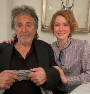 Alicia Witt Instagram - today is the birthday of this beautiful human. it would be hard to express how much knowing him has changed my life - his work had already done so in a profound way long before i ever met him. working with him and getting to know him on 88 Minutes in 2005 taught me more than lifetimes of master classes ever could - on so much more besides acting. and it’s been one of my life’s blessings to call him my friend ❤️ happiest birthday, dear Al. #alpacino #hbd *photo from last year on one of my trips back to LA