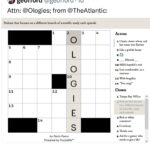 Alie Ward Instagram - I always love an @ologies crossword appearance. Thanks, @usatoday (and @theatlantic earlier…) And if you like a good word puzzle, listen to the #Enigmatology episode with @nytimes crossword writer AND magician @davidkwong. Anyone hooked on Connections lately?