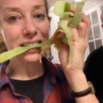 Alie Ward Instagram - The peels are 100% the best part of the apple fight me