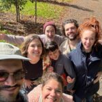 Alie Ward Instagram - Well well well, no sooner do we cover #Pomology 🍎 for @ologies then I get my rear end to a REAL ORCHARD to gander at apples with the Sleeper Crew. It was a real Falliday weekend with frickin pumpkins, skellies, apple crumbles, homemade pastas, fireside work sessions, and @jarrett_sleeper Monster Mashing all over the yard. Thank you sis/wedding gown designer @samantha.sleeper @chrisberrydrums @jayscards and my favorite jewelery-maker @palm__sunday for the coziest vibes. Hot damn, I loved it.