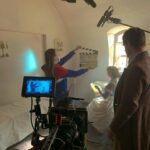 Alina Kovalenko Instagram - BTS from the “Love in Chains” set 🎬 @stbua @stbserial @filmua