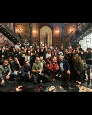 Alisha Weir Instagram - Come join the fun Abigail's second weekend in Theatres!!! Make sure you get your tickets if you haven't already. Some more of my favourite BTS! Abigail's waiting for you!!🖤🩸 @abigailthemovie