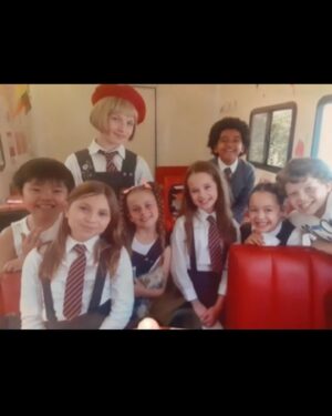 Alisha Weir Instagram - Matilda The Movie Musical comes to Netflix tomorrow in UK & Ireland!! SO EXCITED 💙💙💙 @netflixuk  #matildathemusical