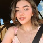 Alisha Newton Instagram – I only take selfies in the car 🫡