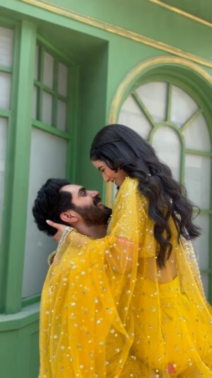 Alisha Parveen Instagram - O sajnii💛

#reels #aliraj #almaan #anurajchahal #alishaparveen