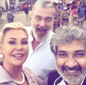 Alison Doody Instagram - RRR success on Netflix ❤️ @ssrajamouli 
#raystevenson #RRR #movie #netflix
