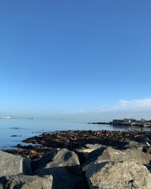Alison Doody Instagram - Early morning swim…cold but bliss 💚
.
.
.
.
#swimming #irishsea #beautiful #ireland