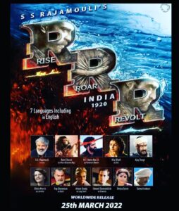 Alison Doody Instagram - 2 Days To Go 🔥🌊
#RRRMOVIE #RRR #movie