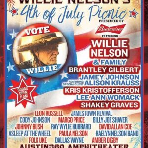 Alison Krauss Instagram - Alison will be featured as Jamey Johnson's special guest during his upcoming performance at @willienelsonofficial's 4th of July Picnic in Austin, TX. 
Tickets will go on sale Friday, May 20th at 10am CST. Visit http://smarturl.it/WN74 for more information.