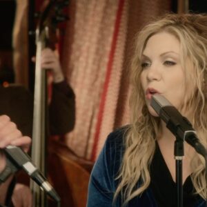 Alison Krauss Instagram - Watch Robert Plant and Alison Krauss' live performance of 'Searching For My Love' at Nashville's Sound Emporium Studios now. The fifth track on the new 'Raise The Roof' album. 
Watch link in story