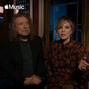Alison Krauss Instagram - @robertplantofficial and I talked with @zanelowe about our new album, ‘Raise The Roof'. 
Watch & listen now, only on @applemusic - link in story