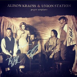 Alison Krauss Instagram - Check out http://alisonkrauss.com/news for a chance to win this signed copy of Paper Airplane on vinyl and other amazing prizes.