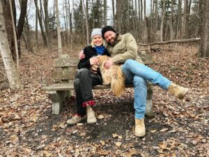 Alison Pill Instagram - Here’s to more rail trail walks and puppy snuggles and being impressed with the human you are @thejoshualeonard #notavalentinespost #becausefuckvalentines #feb15appreciationpost