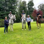 Alison Sweeney Instagram – So grateful for our fantastic equestrian family in the north! Thank you @brentbalisky , @laurabalisky & @laurajanetidball for being so wonderful to Megan & I as we settle in. (And get used to riding in the rain. Lol) #horselife #equestrian #barnfriends 🐴 🐴