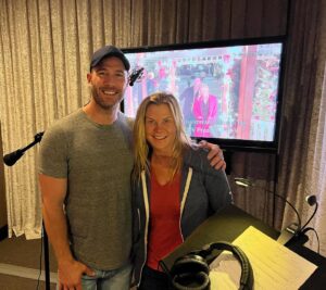 Alison Sweeney Instagram - I had so much fun today with Luke ( @ten_minutes_younger ) getting to review several of our favorite moments from our new Christmas movie for @hallmarkchannel There are always tiny sound fixes that need to be cleaned up afterwards and Luke and I had a lot of laughs rembering filming this movie. Can’t wait for you all to see A Magical Christmas Village Nov 4th at 8m. 🎄🎅