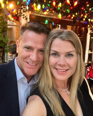 Alison Sweeney Instagram - Happy birthday, Dave!! Love you so much!! 😍😘🥂