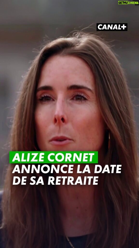 Alizé Cornet Instagram - EXCLU : @alizecornet annonce pour CANAL qu’elle prendra sa retraite après Roland-Garros❗️ À 34 ans, elle nous livre les raisons de son départ 🗣️