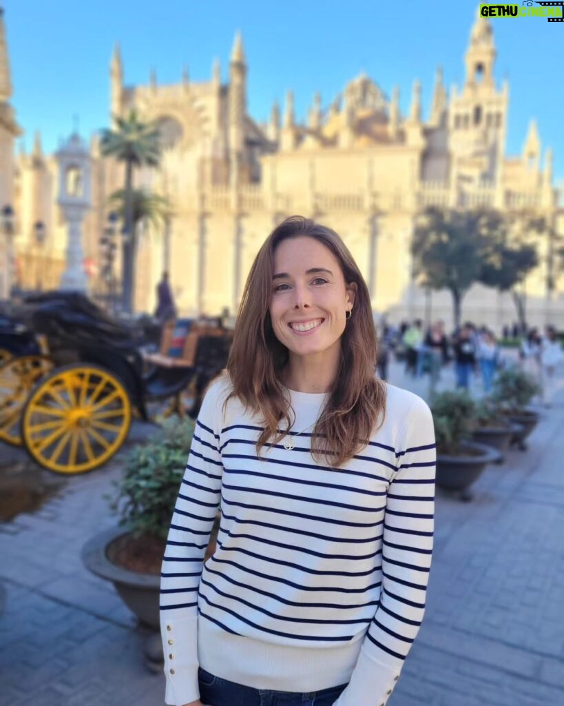 Alizé Cornet Instagram - Beautiful Andalousia 🇪🇸🍊🏰 Now back to work 💪