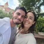 Alizé Cornet Instagram - "Voyager vous laisse d'abord sans voix, avant de vous transformer en conteur." Love from Prague 💕