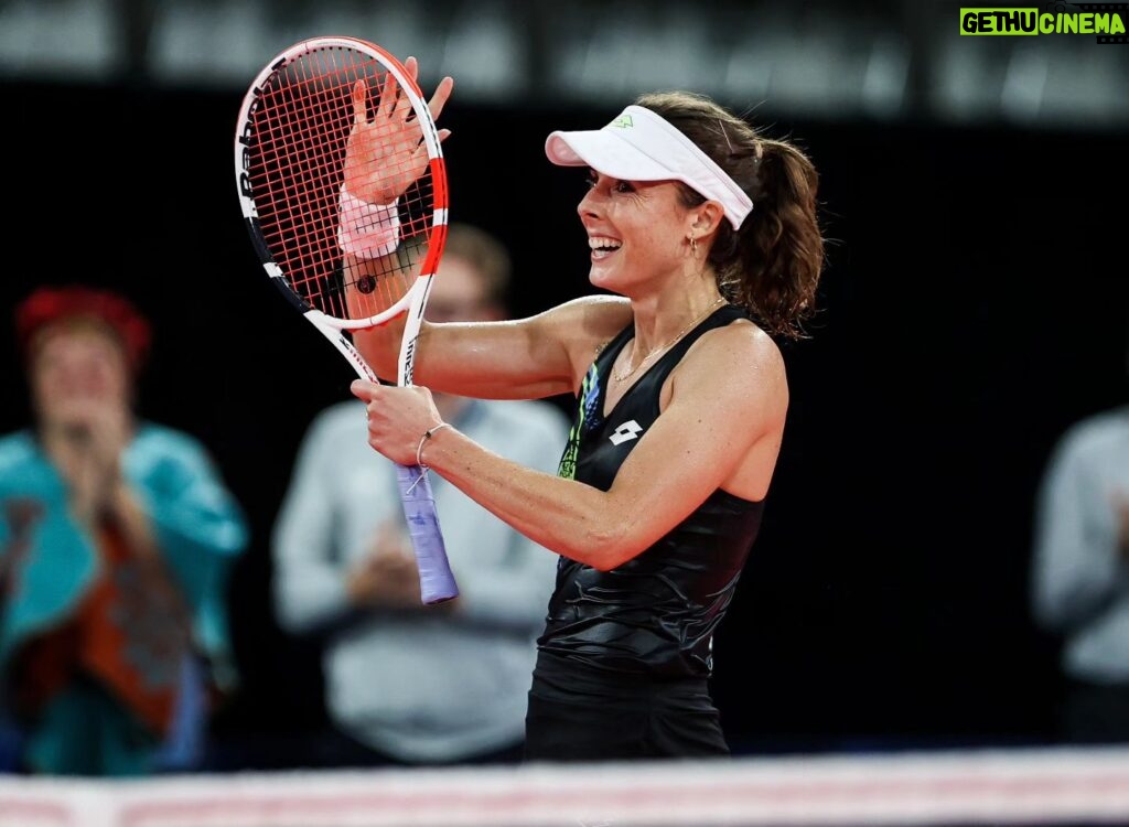 Alizé Cornet Instagram - Fin d'une semaine positive à l'@openrouen 👌🙂 Merci à toute l'équipe du tournoi pour l'accueil chaleureux et l'organisation au top ! ❤️🙏 Next ➡️ Monastir @arfi_tenniscoaching