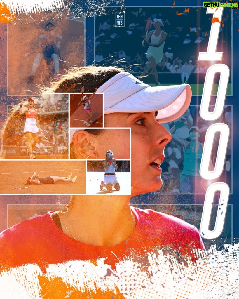 Alizé Cornet Instagram - ✨ 1000 MATCHS, 𝐇𝐈𝐒𝐓𝐎𝐑𝐈𝐐𝐔𝐄 ✨ *WTA/Grands Chelems