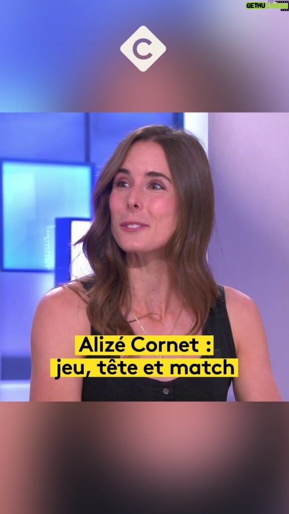 Alizé Cornet Instagram - « Les émotions qu’on ressent en tant qu’athlète de haut niveau sont inégalables, on a des joies très intenses et des moments de dépression très forts : ça a été ça pendant 20 ans, je me demande comment j’ai survécu. » @alizecornet dans #CàVous #AlizeCornet #tennis #emotions