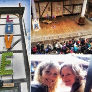 Allison Mack Instagram - Good theatre, beautiful days and the best of friends.... what an absolutely ideal day.... #theglobetheatre #shakespearegeek #luckiestwomanalive #transatlanticjaunt #nourishment #soulfood #inspiration #friendship
