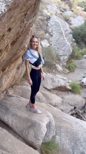 Allison McAtee Instagram - 🌵#desertoasis #callingmyname ☀️ #takemeback to #palmsprings #california🌴#desert #mirage ⛰️#murraycanyon #waterfallhike