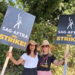 Allison Munn Instagram – Picket line meet-ups are the new lunch dates. 

My friend @sarayublue said it best:

No one wants to have to strike. But it’s our only option. And this fight is more imperative now than ever. 

Between the @wgaeast @wgawest and @sagaftra, 180,000 union members have made our voices clear. 

The majority of our membership are not able to make a living. And while yes, famous stars are a small part of our industry, the majority of our members are working class and living paycheck to paycheck. This fight is for that majority of our membership- who are the REAL stars tbh- and without whom none of the movies and shows we all love to watch, could be made. 

Wear a hat. Wear sunscreen. Hydrate. It’s hot out there. Take care of yourselves in any and every way possible. We need you. 

#SAGAFTRAStrong #WGAStrong #UnionSolidarity