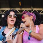 Allison Scagliotti Instagram – Go ‘head, girl. With @sherrakele at the @grittyinpinklife jam. @fairwellfest 2023. 
📸: @ismaelquintanillaiii