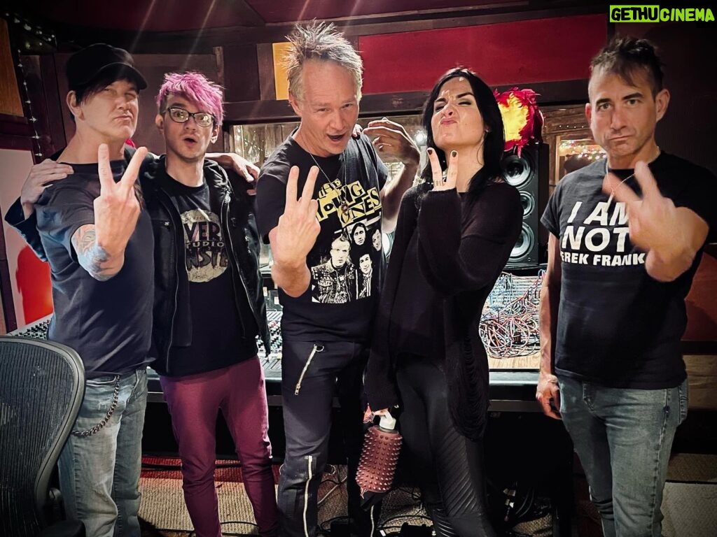 Allison Scagliotti Instagram - Another rock mission: scooted out to Santa Ana to provide some stressed out vocals for @matt_e_fuller and friends. #Superfluous #gangvocals #hey