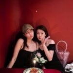 Ally Chiu Instagram - ❤️🖤 最近出門的量大概是我半年份吧 我再不出門就沒朋友了（開玩笑的☺️