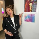 Ally Maki Instagram - bts with my amazing team (and bb girl 🙃) for @kellyclarksonshow. An absolute highlight of this entire trip was meeting one of Kelly’s sweet staffers who wore @asianamericangirlclub to the taping (slide 4). It’s moments like these that make my day! ⁣ Styled x @cristinaehrlich @meg_galvin Wearing x @anonlychild Glam x @seijinyc @gitabass @teamid @kawachouttt @rscapellan @daniel_billington @alliemillette #TEAMAAGC