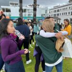 Ally Maki Instagram - We took over Venice for @asianamericangirlclub x @hoka 🩵 A dream day. The way our AAGC events are always the most wholesome! One of the gals who had never been to one of our events before told us that “she felt so included” and it made my heart swirl. 🥹⁣⁣ ⁣⁣ Thank you to the entire @hoka team for being the best collaborators we could ask for, the AAGC team (missing our chief of staff @djlilvibey!), our ultra marathon queen @born2run87 for leading the walk, and all of our sponsors @drinknarra @drinktheqi @grounding.with.evelyn @hashimoto_nursery we consider you more than just partners but friends always. #TEAMAAGC #AAGCLuckyWalk⁣