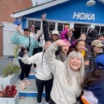 Ally Maki Instagram - We took over Venice for @asianamericangirlclub x @hoka 🩵 A dream day. The way our AAGC events are always the most wholesome! One of the gals who had never been to one of our events before told us that “she felt so included” and it made my heart swirl. 🥹⁣⁣ ⁣⁣ Thank you to the entire @hoka team for being the best collaborators we could ask for, the AAGC team (missing our chief of staff @djlilvibey!), our ultra marathon queen @born2run87 for leading the walk, and all of our sponsors @drinknarra @drinktheqi @grounding.with.evelyn @hashimoto_nursery we consider you more than just partners but friends always. #TEAMAAGC #AAGCLuckyWalk⁣
