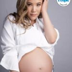 Ally Maki Instagram - We couldn’t be more elated 🤍 ⁣ Thank you @people for helping us announce our greatest joy 📷 x the one and only @coltonlhaynes