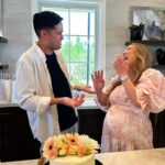 Ally Maki Instagram - 💐💞 Yesterday’s baby shower feels like a dream. We are on cloud 9 and so overcome with love and support for our baby girl. It really does take a village and knowing that she is going to come into this world with such inspirational and LOVING friends and family around her feels unreal. Thank you to all who sent us little notes of support and to everyone who spent the day with us. We can’t wait to meet our little girl! 🫶☁️ ⁣ ⁣ Thank you’s from the bottom of our hearts to: ⁣ ⁣ Hosted by: @therealkarawang @rowenatsai and my mom! 🩷⁣ ⁣ Catered by: my absolute favorite @mendocinofarms we love you @ellen.c.chen ⁣ Flowers: @theplumdahlia ⁣ Balloons: by my brother (who is weirdly so talented at balloons 😂) @adam.matsu ⁣ Game show hosts (4life): @shrrycola @james.s.li ⁣ Wooden arch: @ca__e_ & Chris⁣ ⁣ Photos: @djlilvibey @mariselazumbado ⁣ Cookies biscuits: @kapi.cafe⁣ ⁣ Cake: @emilyfuturama @remiyamamoto ⁣ Gift bags: @tochisnacks @drinktheqi @kimlyparc @drinknarra @drinkwaveswater ⁣ Glam: @rubyvo_