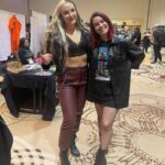 Allysin Kay Instagram - We were thisssss🤌🏼close to a Slugs reunion pic, just missing @chelseaagreen 😭 Thank you @officialwrestlecon! Meeting fans, getting to put Twitch handles to faces, and reuniting with friends that I haven’t seen in YEARS is what makes the chaos of these weekends worth it 🖤 I also live streamed Day 2 on my Twitch - You can still watch the replay! (Link in stories & bio) 10 pics is not enough to share everything from this weekend, so the rest are going on my Patreon for now. Thank you, Philly!