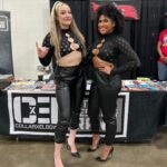 Allysin Kay Instagram - Thank you Detroit & Louisville! @officialwrestlecon & @derbycityw were both HEXceptional HEXperiences! 🖤 Catch us at @clashwrestling at the end of month in Allen Park, Michigan!